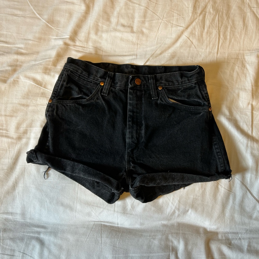 Wrangler Cut Off Denim Shorts